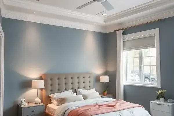 Interior bedroom painting