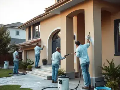 Pasadena exterior home transformation