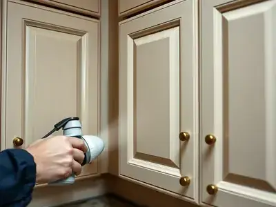 Cabinet refinishing project