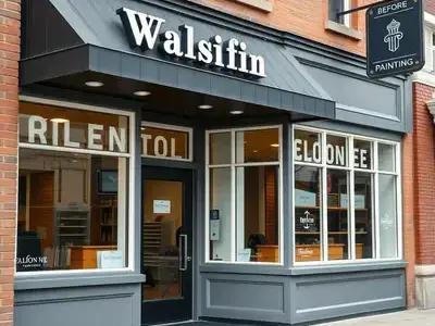 Commercial retail space makeover